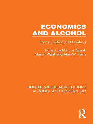 cover image of Economics and Alcohol